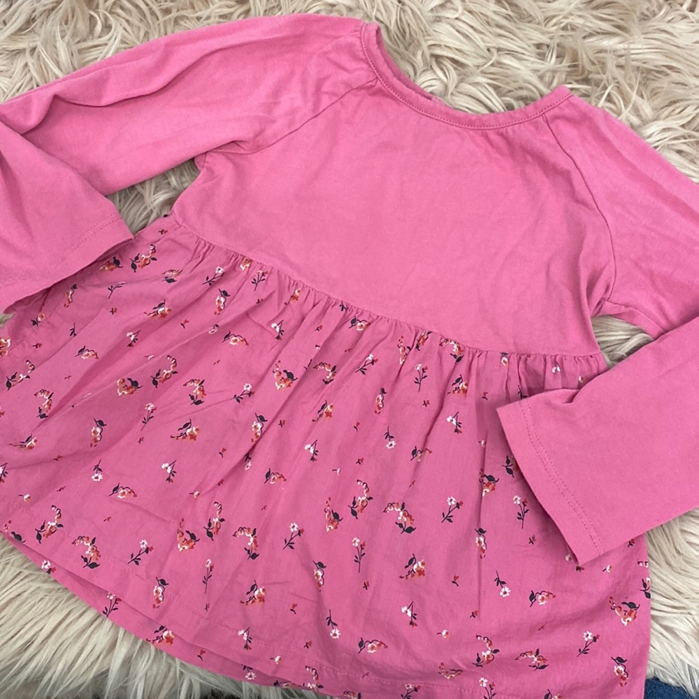 Floral Gap Long Sleeve